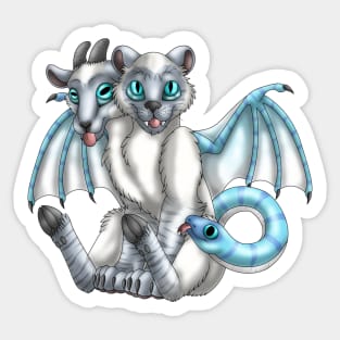 Chimera Cubs: Blue Lynx Point Sticker